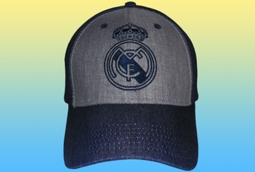 КЕПКА МУЖСКАЯ BASHER REAL MADRID, СИНИЙ ДЕНИМ