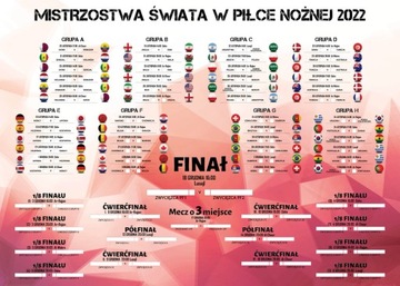 Terminarz 140x100 B0 Mistrzostwa świata 2022 Katar