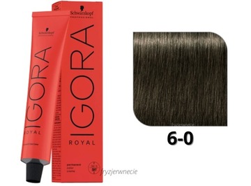 Schwarzkopf Igora Royal Farba do włosów 6-0