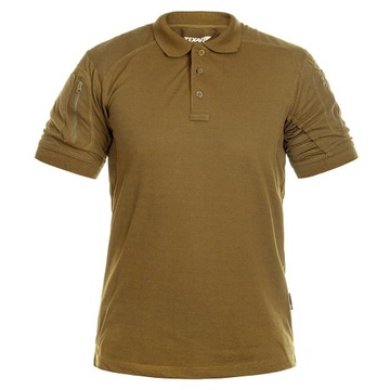 Koszulka polo polówka T-shirt Texar Elite Pro - Brązowa XXL