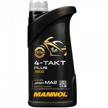 OLEJ SILNIKOWY 4T MANNOL 10W40 1L 4T PLUS