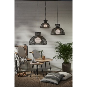 Szwedzki klosz Rattanowy lampy RUNDE IP44 47 cm