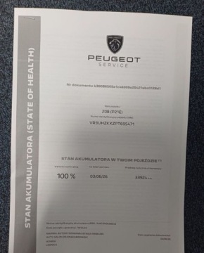 Peugeot 208 II e-208 Elektryczny 136KM 2023 Peugeot 208 123 e-208 Allure Pack 136 KM I wl. Gwarancja FV23, zdjęcie 34