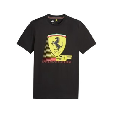 PUMA KOSZULKA MĘSKA T-SHIRT FERRARI RACE CZARNA L