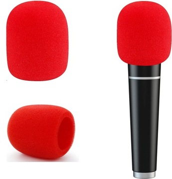 GĄBKA NA MIKROFON OWIEWKA 80x75x40mm OSŁONKA MIKROFONOWA