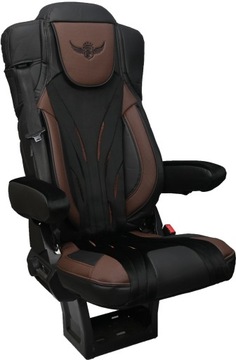 Чехлы на сиденья ROYAL DeLuxe MERCEDES ACTROS MP4, 5 КОРИЧНЕВЫЕ