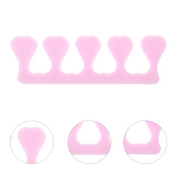 100 par jednorazowych separatorów Separatory palców stóp