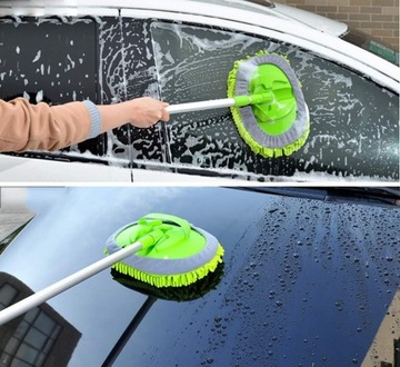 НАБОР ДЛЯ ЧИСТКИ ЩЕТКИ ДЛЯ АВТОМОЙКИ 110 СМ С ДЛИННОЙ РУЧКОЙ