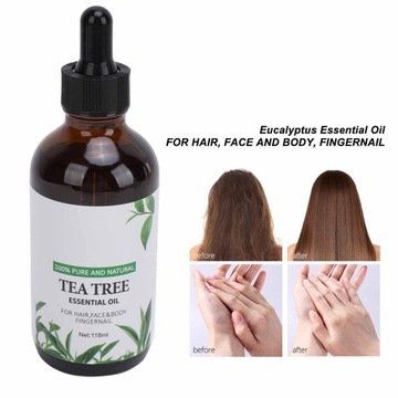 Эфирное масло чайного дерева Глубоко очищает кожу.