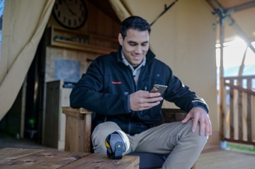 СВЕТОДИОДНЫЙ ФОНАРЬ ДЛЯ КЕМПИНГА с Bluetooth-динамиком и аккумулятором Powerbank