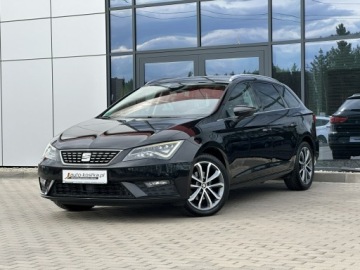 Seat Leon III ST Facelifting 2.0 TDI 150KM 2018 Seat Leon Sportstourer 8xAlu, Navi, Grzane fote