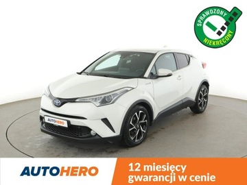 Toyota C-HR I Crossover 1.8 Hybrid 122KM 2018 Toyota C-HR HEV navi kamera cofania klima auto LED