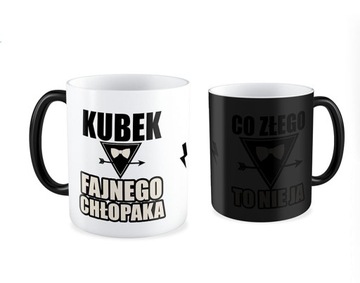 KUBEK magiczny na DZIEŃ CHŁOPAKA GALERIA WZORÓW