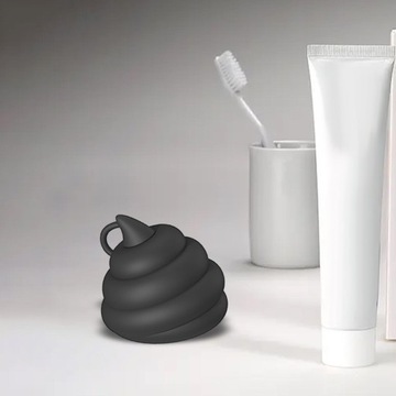 Забавный Дозатор Зубной Пасты Сжимая Зубную Пасту Артефакт Ванной Комнате Черный