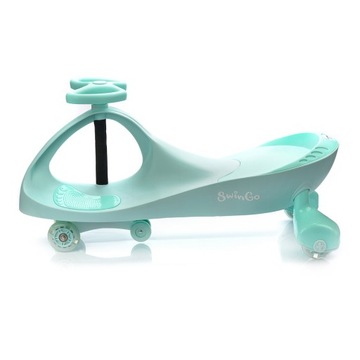 Jeździk pojazd grawitacyjny pchacz dla dzieci kółka świecące LED Meteor