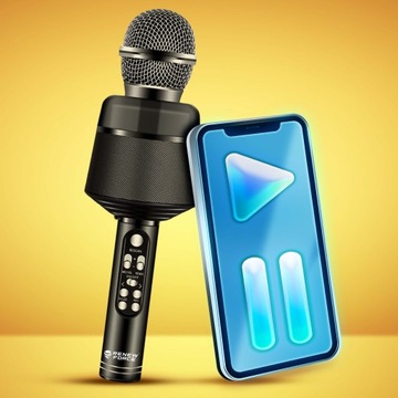 Беспроводной микрофон КАРАОКЕ BLUETOOTH динамик для детей ВЫСОКОЕ КАЧЕСТВО