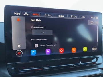 Cupra Leon II Sportstourer 2.0 TSI 245KM 2024 Cupra Leon Sportstourer App Nawigacja Kamera Reflektory LED Lane assist Te, zdjęcie 32