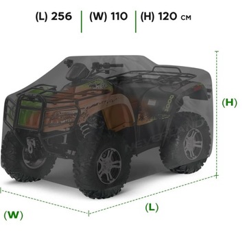 XXXL ЧЕХОЛ ДЛЯ квадроциклов ВОДОНЕПРОНИЦАЕМЫЙ 256см