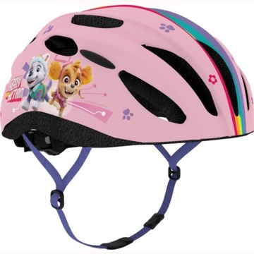 IN-MOLD Спортивный шлем для девочек 52-56 см - лицензия PAW PATROL