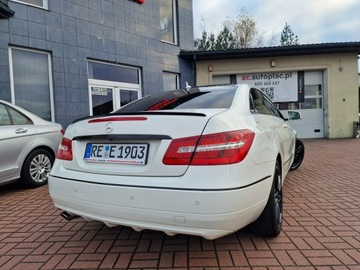 Mercedes Klasa E W212 Coupe 200 CGI BlueEFFICIENCY 184KM 2010 Mercedes E 200 Coupe Avantgarde Automat Kamera Nav, zdjęcie 16