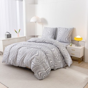 Постельное белье МАРИЯ Наволочки 70х80 Комплект 200х220 3 шт. Сатин Стильный