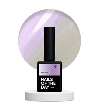 Shell Top 1 Nails of the Night 10мл (с эффектом пыли)