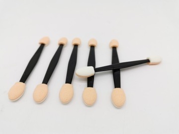 10 двусторонних кукольных аппликаторов, кисть для пыли