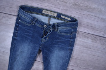 GUESS JEGING Damskie Jeansy Rurki Elastan / 25