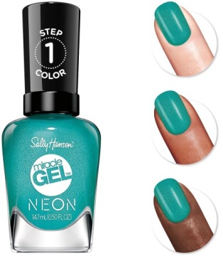 Sally Hansen Miracle Gel Lakier Sea-riously Cool 885