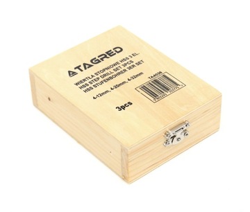 НАБОР СТУПЕНОЧНЫХ КОНИЧЕСКИХ СВЕРЛ 3EL 4-32 КАССЕТА