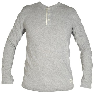 LEE koszulka meska light grey LONGSLEEVE _ L r L