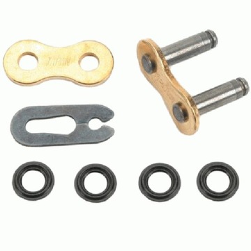 OGNIWO ŁĄCZĄCE ZAPINKA ŁAŃCUCHA DID 525VX3 ZŁOTA