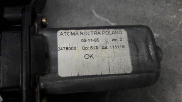 0478000 ZVEDÁK OKNO PRAVÝ PŘEDNÍ FIAT DOBLO I