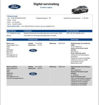 Ford Kuga III SUV 2.0 EcoBlue 190KM 2020 Kuga ST-Line X 2.0TDCI TempAktywny FullLed KeylessGo Kamery 4x4, zdjęcie 39