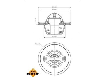 TERMOSTAT OPEL MONTEREY A 3.1 CAMPO 2.3 RENAULT SAFRANE I 2.5