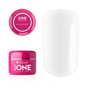 Silcare Żel Budujący Builder Gel UV do paznokci Base One Milkshake 100 g