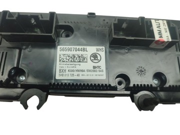 PANEL KLIMATIZACE VENTILACE TOPENÍ CLIMATRONIC SKODA KAROQ 565907044BL