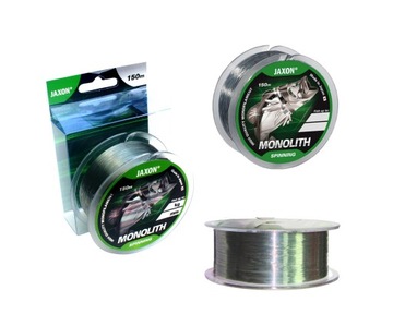 Przezroczysta żyłka Jaxon Monolith Spinning 0,3 mm, 150m