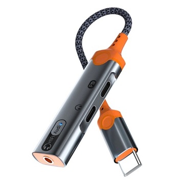 АДАПТЕР USB C MINI JACK С ЦАП