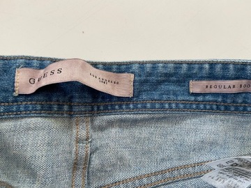 GUESS LOS ANGELES MĘSKIE SPODNIE JEANSY W32 L32