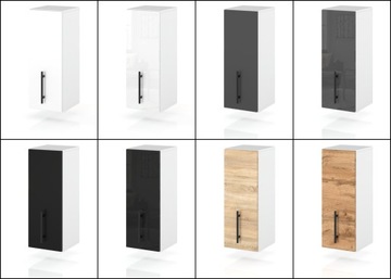 ВЕРХНИЙ ПОДВЕСНОЙ КУХОННЫЙ ШКАФ, ДУБ ВОТАН, 15 СМ