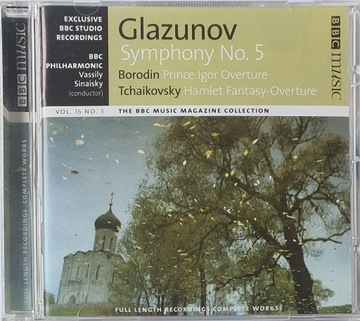 Glazunov Symphony No. 5 BBC Music EX UK CD Irl