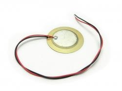 Przetwornik piezoelektryczny fi 27 mm z przew/8429