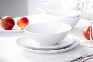 Serwis obiadowy porcelanowy dla 6 osób MariaPaula Moderna 18 szt.