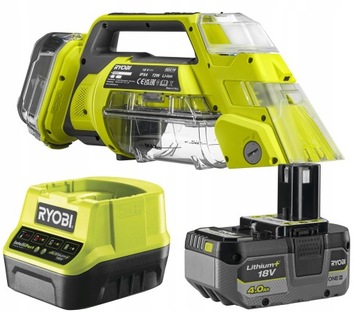 RYOBI RDC18-0 ПЫЛЕСОС ДЛЯ МОЙКИ НА АККУМУЛЯТОРЕ +4 Ач 18 В 480 л/мин