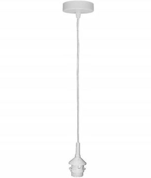 z20 zawiesie zawieszenie lampa E27 zwis do lamp wiszących LOFT kabel BIAŁY