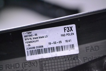 BMW 4 F36 430D 2018 RHD PANEL KRYTY DESKY ROZDĚLOVACÍ