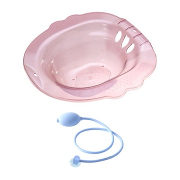 Deska sedesowa Sitz Bath Women Bidet Hip Bath Uniwersalna deska łazienkowa czerwona