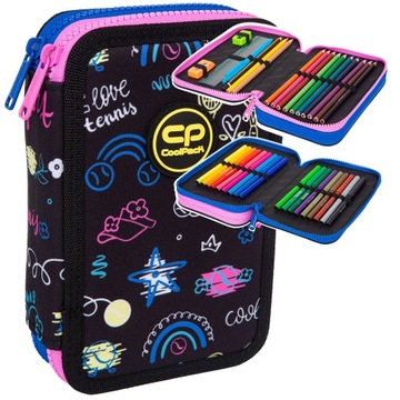 PIÓRNIK DWUKOMOROWY Z WYPOSAŻENIEM DLA DZIEWCZYNKI JUMPER 2