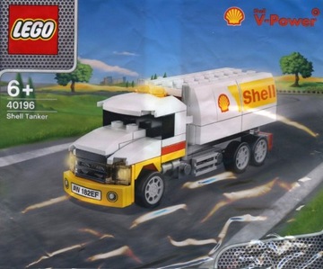 LEGO Cysterna Shell - 40196 - Racers 40196 Shell Tanker ORYGINALNE Klocki